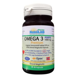 Nutrilab Omega 3 FORTE 1000 kapszula - 30db