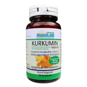 Nutrilab Kurkumin kapszula - 90db