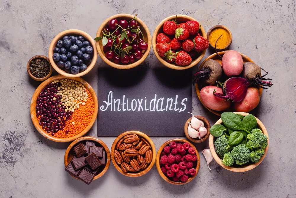 antioxidáns védelmet nyújt