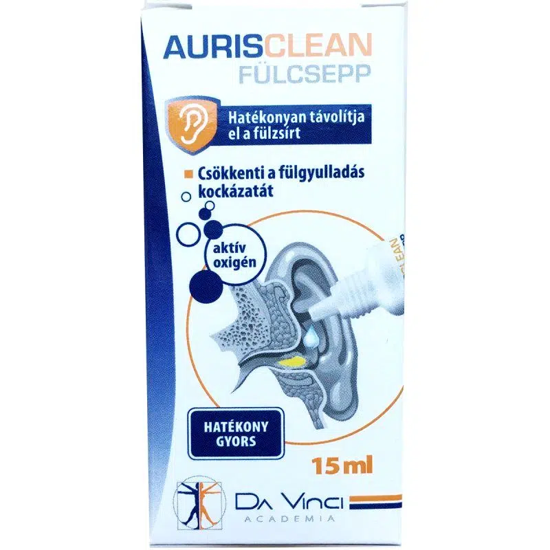 Aurisclean fülcsepp - 15ml