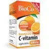 BioCo C-vitamin 500mg narancs ízű rágótabletta - 100db