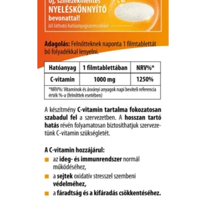 BioCo Csipkebogyós RETARD C-vitamin 1000mg tabletta - 60db - Image 2