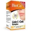 BioCo Lizin C+Cink Komplex Megapack tabletta - 100db