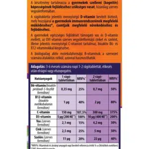 BioCo OVI-Vitamin rágótabletta - 90db - Image 2