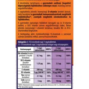 BioCo Suli-Vitamin cseresznye ízű rágótabletta - 90db - Image 2