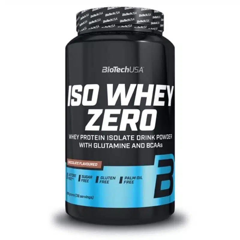 BioTech USA 100% IsoWhey ZERO Lactose Free ananász-mangó - 908g
