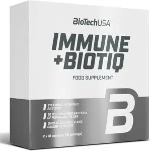 BioTech USA Immune + Biotiq kapszula - 18+18db