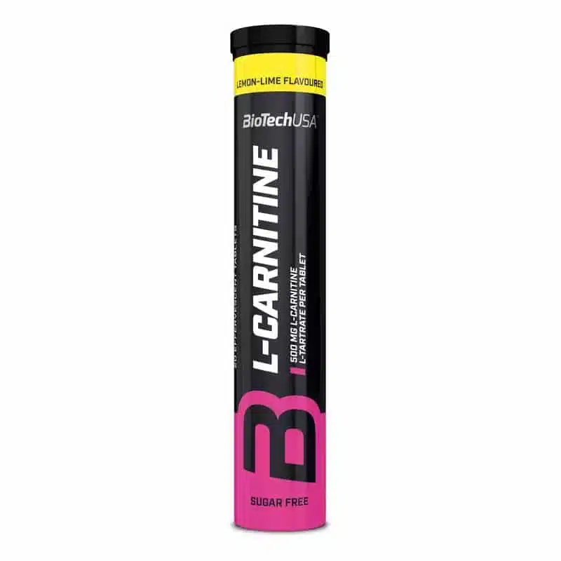 BioTech USA L-Carnitine 500mg áfonya-málna pezsgőtabletta - 20db