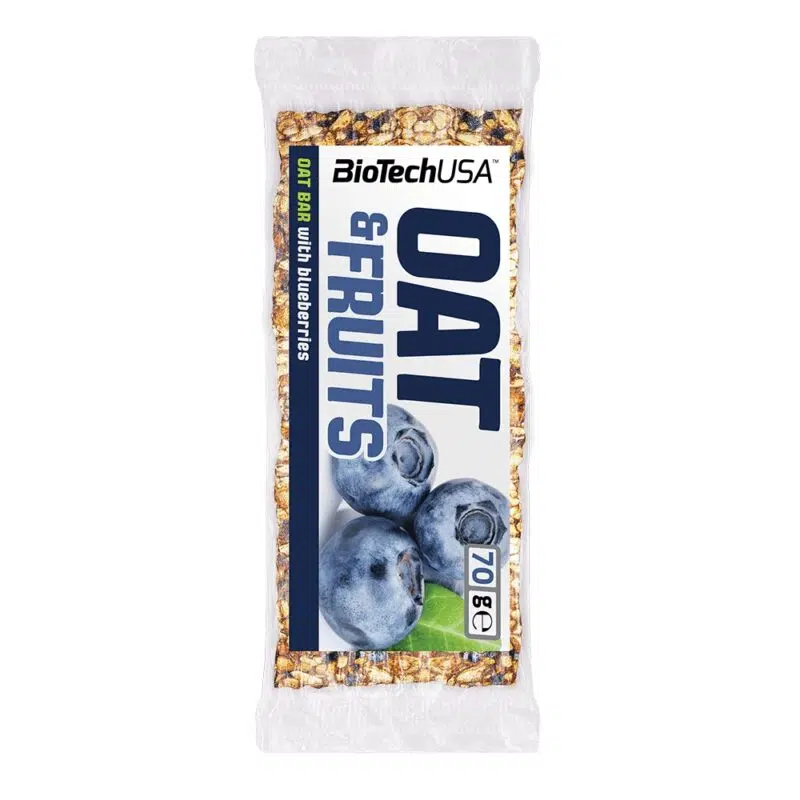 BioTech USA Oat & Fruit áfonya szelet - 70g