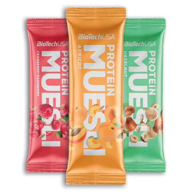 BioTech USA Protein Muesli áfonya-málna - 30g