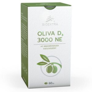 Bioextra Oliva D3-vitamin 3000NE kapszula - 60db