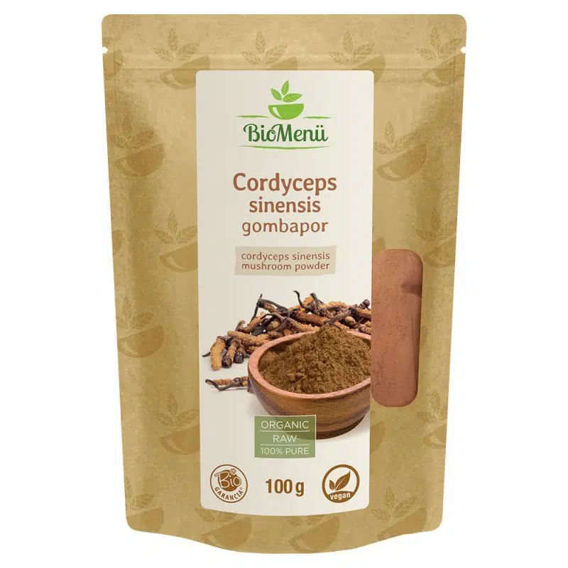 Biomenü Bio Cordyceps Sinensis gombapor - 100g