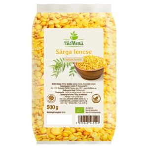 Biomenü Bio Sárga lencse - 500g