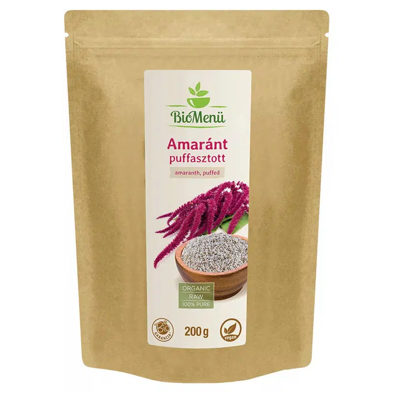 Biomenü bio Amaránt puffasztott - 200g