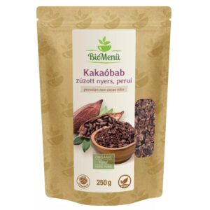 Biomenü bio perui zúzott nyers kakaóbab - 250g