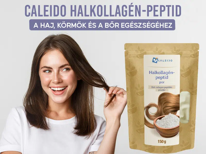 A Caleido Halkollagén-peptid por mentes minden génmódosított összetevőtől!