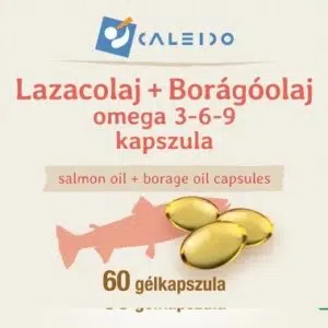 Caleido Lazacolaj + Borágóolaj Omega 3-6-9 gélkapszula - 60db - Image 2