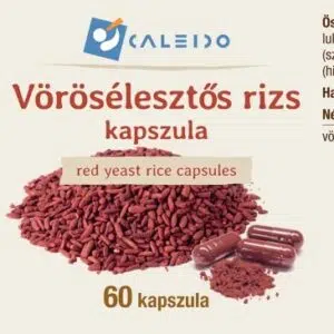 Caleido Vörösélesztős Rizs kapszula - 60db - Image 2