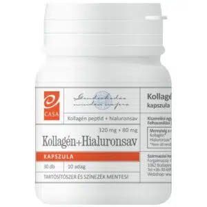 Casa Hialuronsav + Kollagén (marha) kapszula - 30db