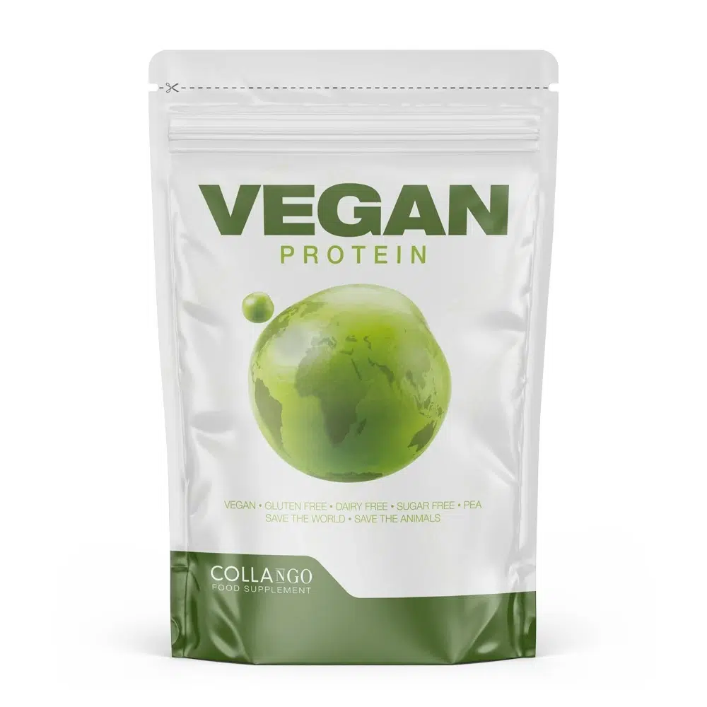 Collango Vegan Protein - borsófehérje vanília ízben - 600g
