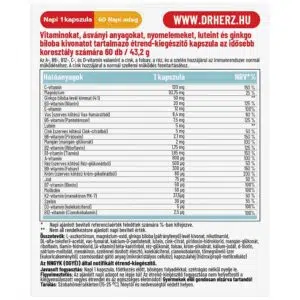 Dr. Herz A-Z 50+ Multivitamin Komplex kapszula - 60db - Image 2