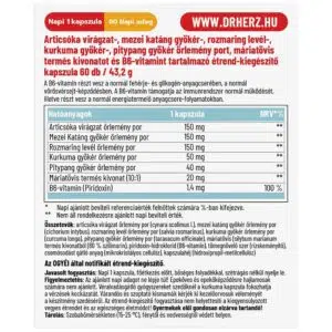 Dr. Herz Máj komplex kapszula - 60db - Image 2