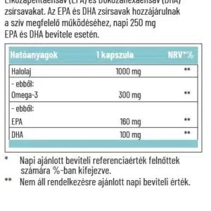 Dr. Herz Omega-3 Halolaj 1000mg - 60db - Image 2