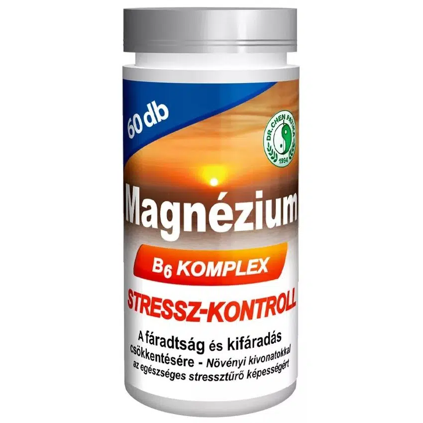 Dr. Chen Magnézium B6 Stressz kontroll tabletta - 60db