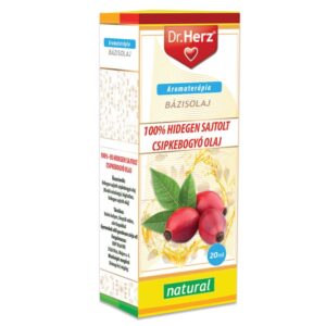 Dr. Herz 100% Hidegen sajtolt csipkebogyóolaj - 20ml