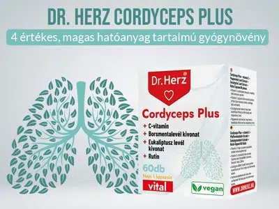 Dr. Herz Cordyceps Plus + C-vitamin