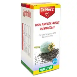 Dr. Herz Hidegen sajtolt mákolaj - 50ml
