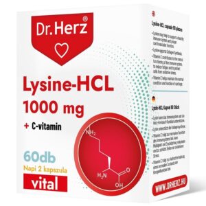 Dr. Herz Lysine - HCL + C-vitamin kapszula - 60db