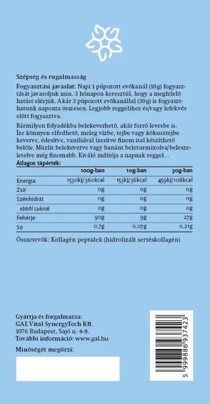 GAL Sertéskollagén Peptidek - 300g