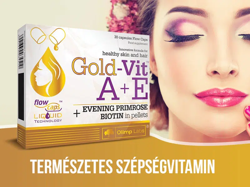 Az Olimp Labs Gold-Vit A+E kapszulában lévő ligetszépeolaj elsősorban a nők számára ajánlott