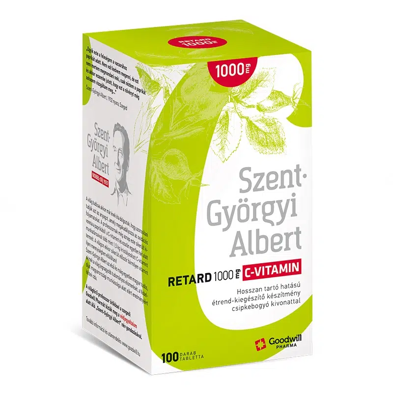 Szent-Györgyi Albert Retard C-vitamin 1000mg tabletta - 100db