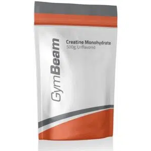 GymBeam 100% kreatin-monohidrát zöldalma ízű por - 500g