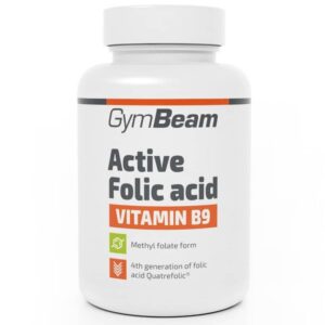 GymBeam Active Folic Acid (B-9 vitamin) kapszula - 60db