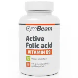 GymBeam Active Folic Acid (B-9 vitamin) kapszula - 60db