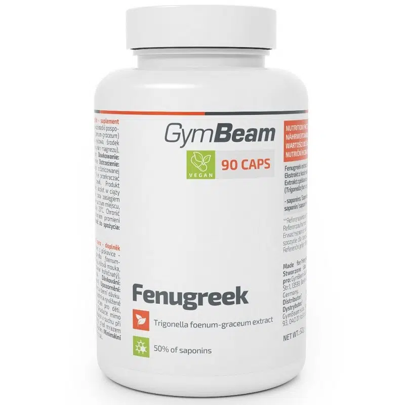 GymBeam Görögszéna (Fenugreek) kapszula - 90db