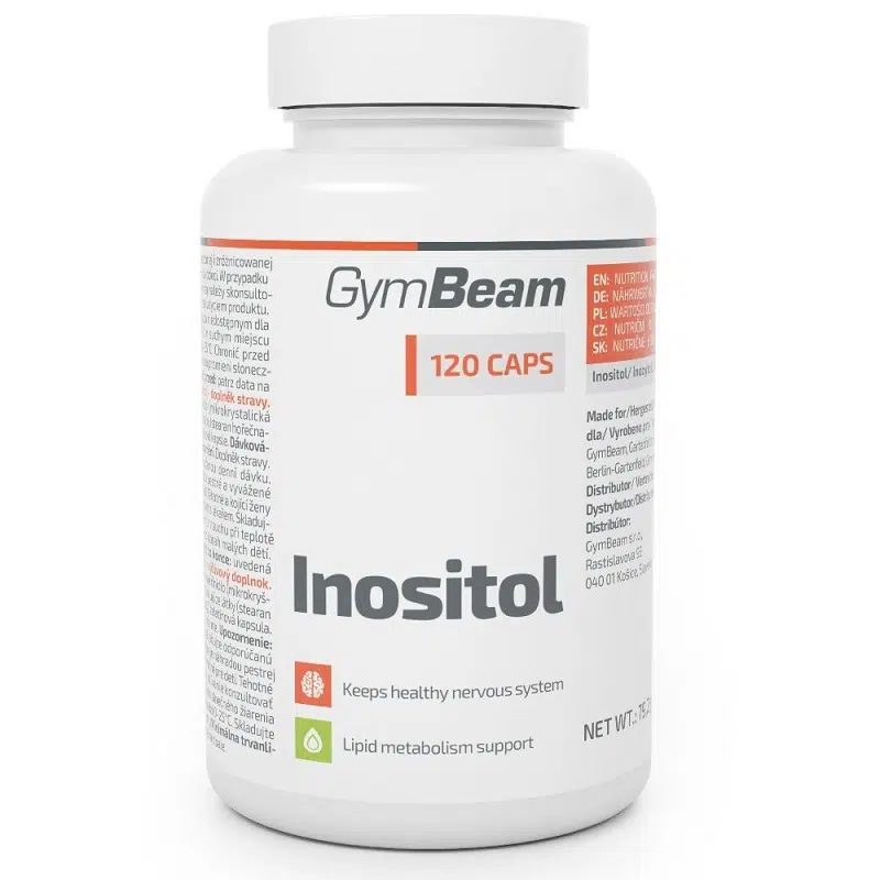 GymBeam Inozitol (B8-vitamin) kapszula - 120db