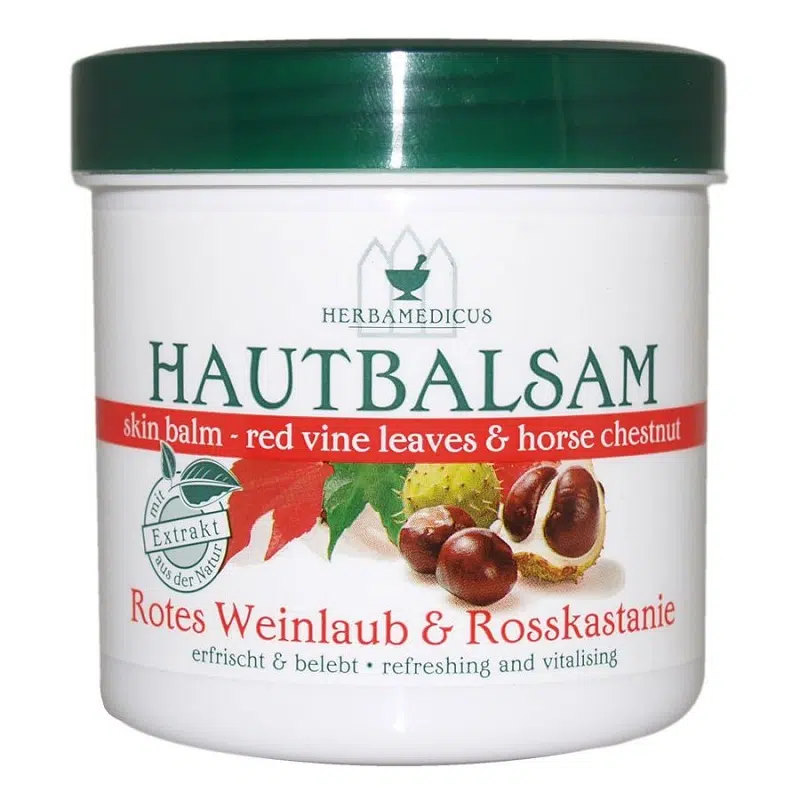Herbamedicus Vadgesztenye, Vörös szőlőlevél balzsam - 250 ml