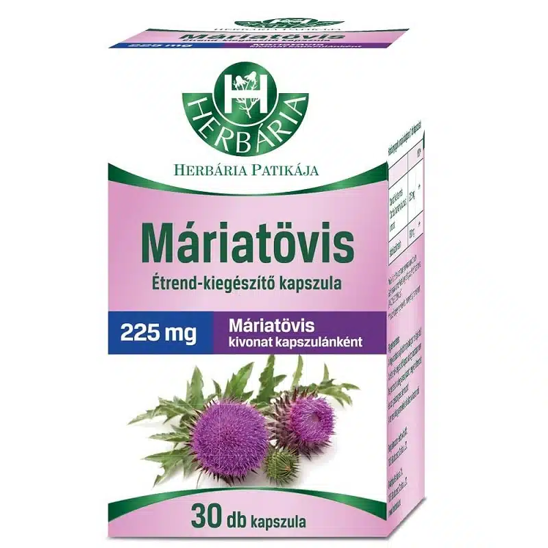 Herbária Máriatövis kapszula