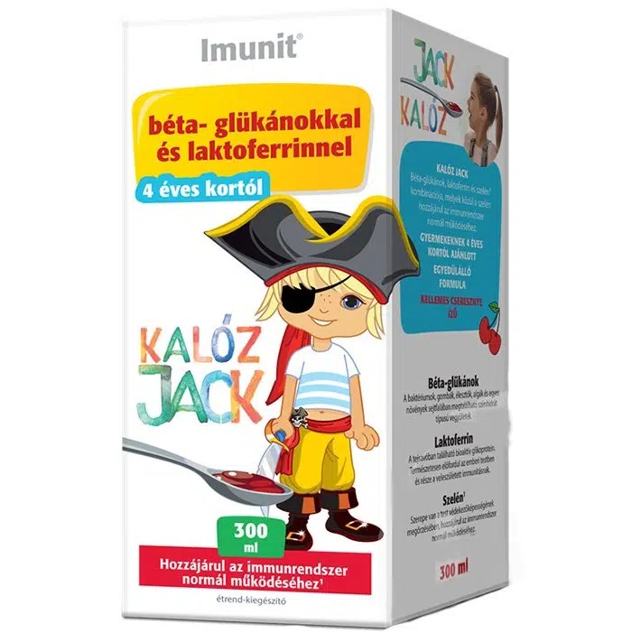Imunit Kalóz Jack szirup - 300ml