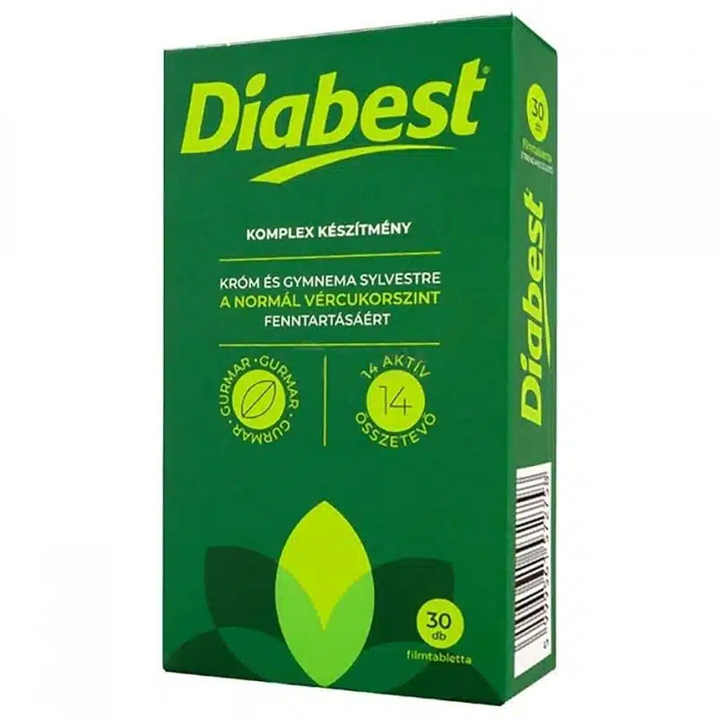 InnoPharm Diabest komplex tabletta - 30db
