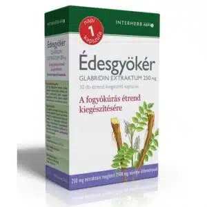 Interherb Napi 1 Édesgyökér Extraktum kapszula - 30db