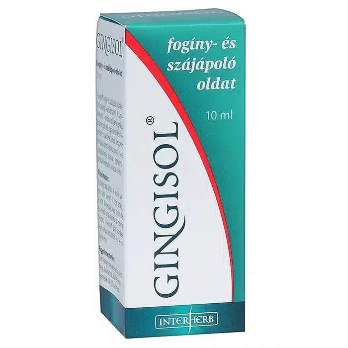Interherb Gingisol fogínyecsetelő - 10ml