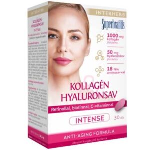 Interherb Kollagén Hyaluronsav Intense tabletta - 30db
