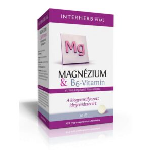 Interherb Magnézium + B6-vitamin tabletta - 30db