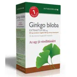 Interherb Napi 1 Ginkgo biloba extraktum kapszula - 30db