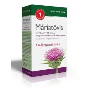 Interherb Napi 1 máriatövis extraktum - 30db